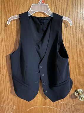 Express Black Women's Vest